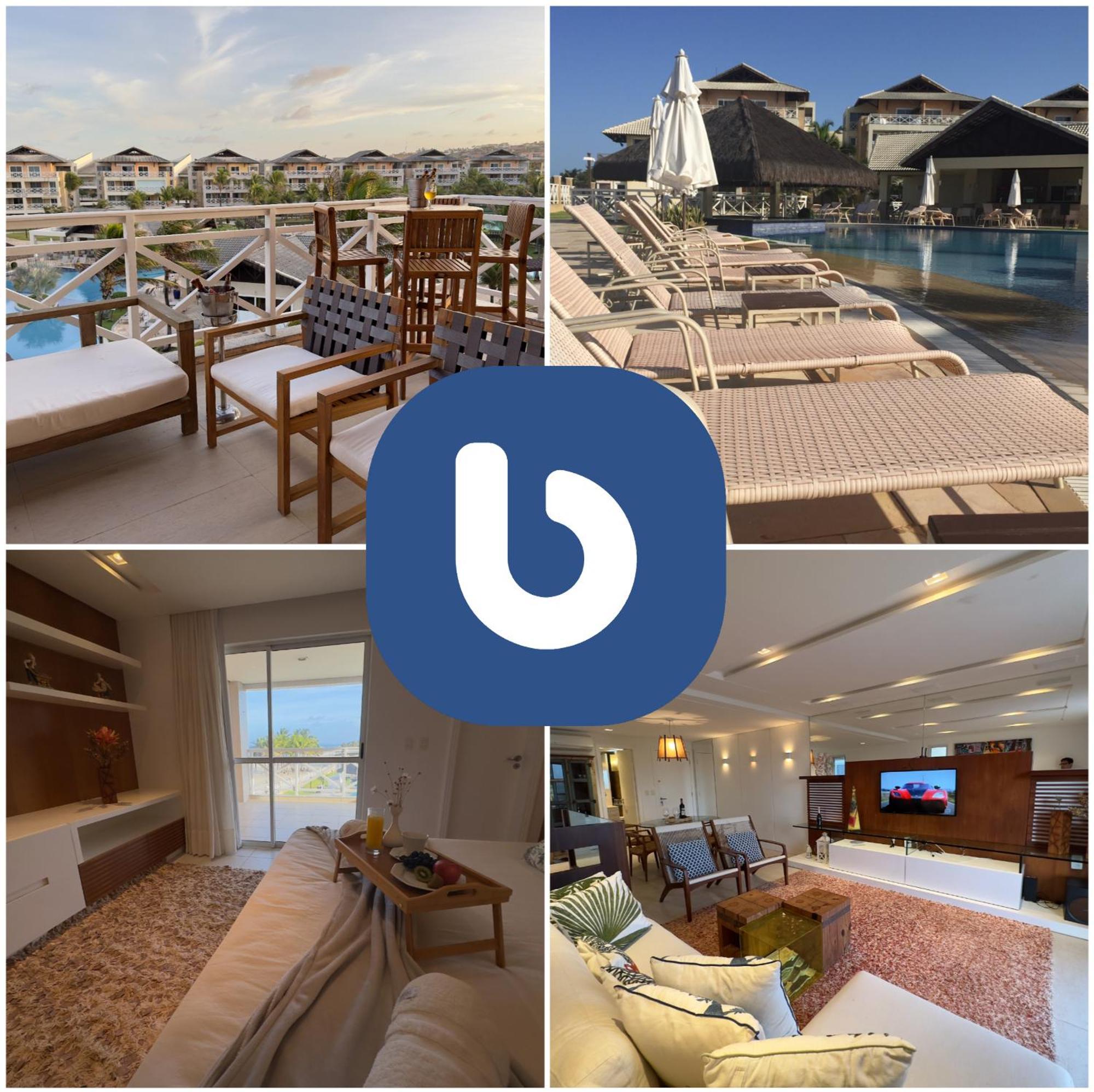Portamaris - Luxo Duplex , 4 Suites - Pe Na Areia อากีราซ ภายนอก รูปภาพ